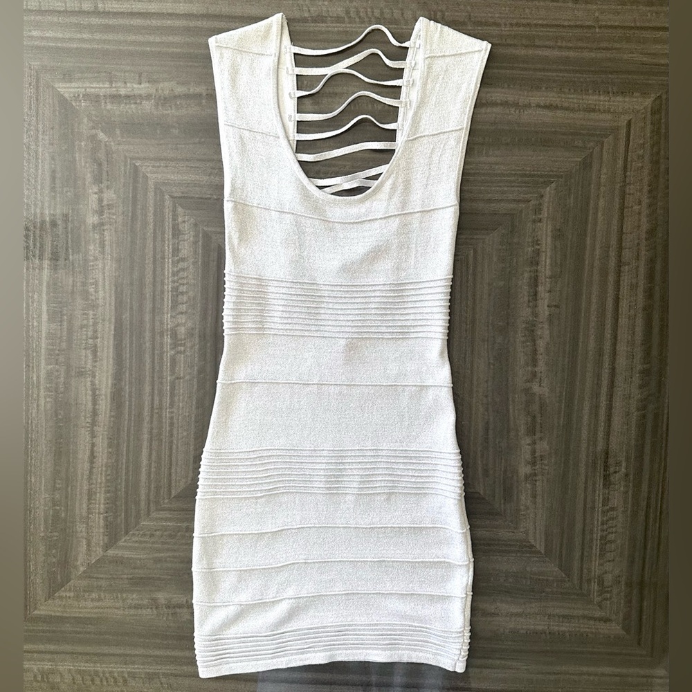 NWOT Foreign Exchange Shimmer Bodycon